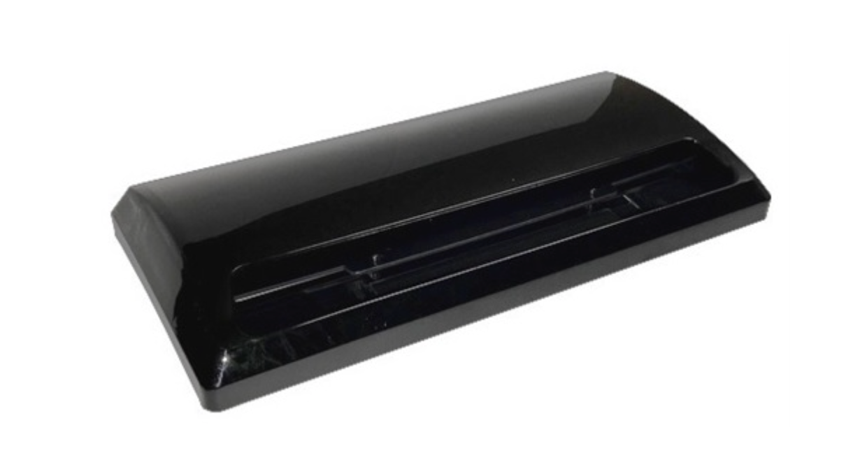 Exterior Oven Vent w/Flap Black