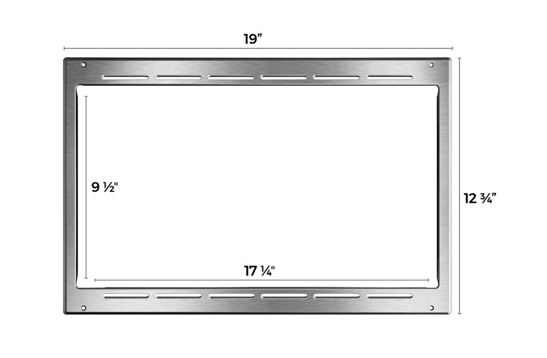 Microwave Oven Trim Kit Contoure (N6R)  RV-TRIM7S