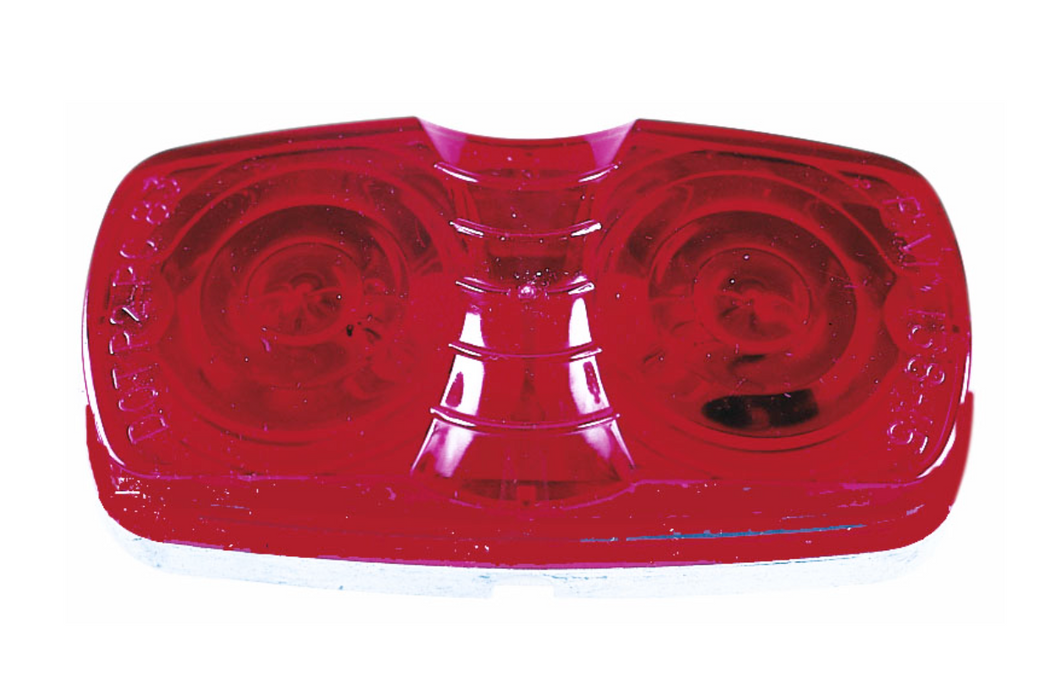 138 Rectangular Clearance Light Red