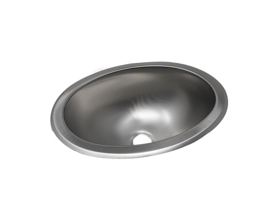 10X13 Oval Stainless Steel Sink