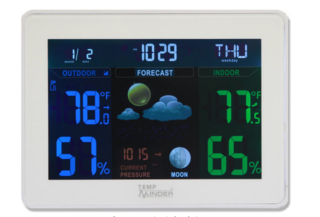 Temp Minder MRI-823MXC Color Weather Station