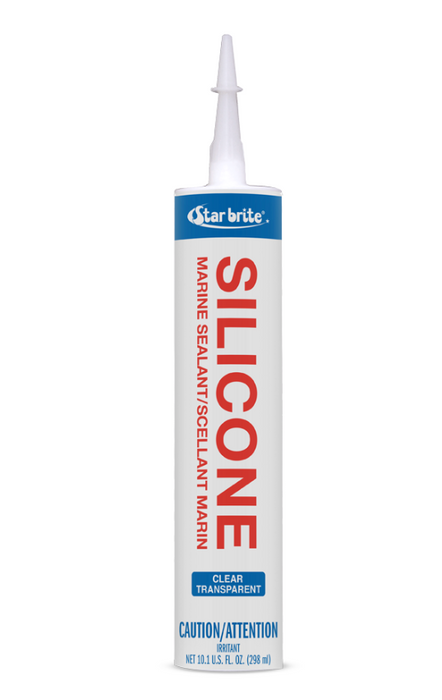 Silicone Sealant 10.3 Oz Clear