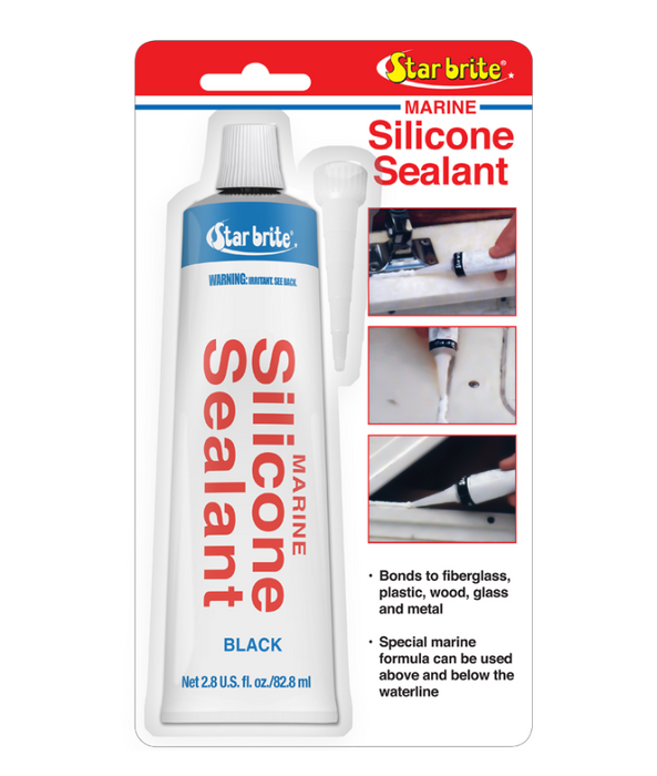 Silicone 3- Oz Black