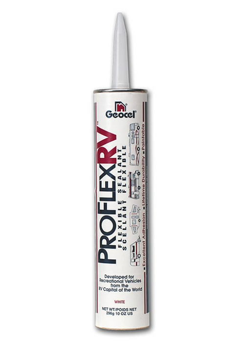 Proflex RV Flexible Sealant Almond 10 Oz .