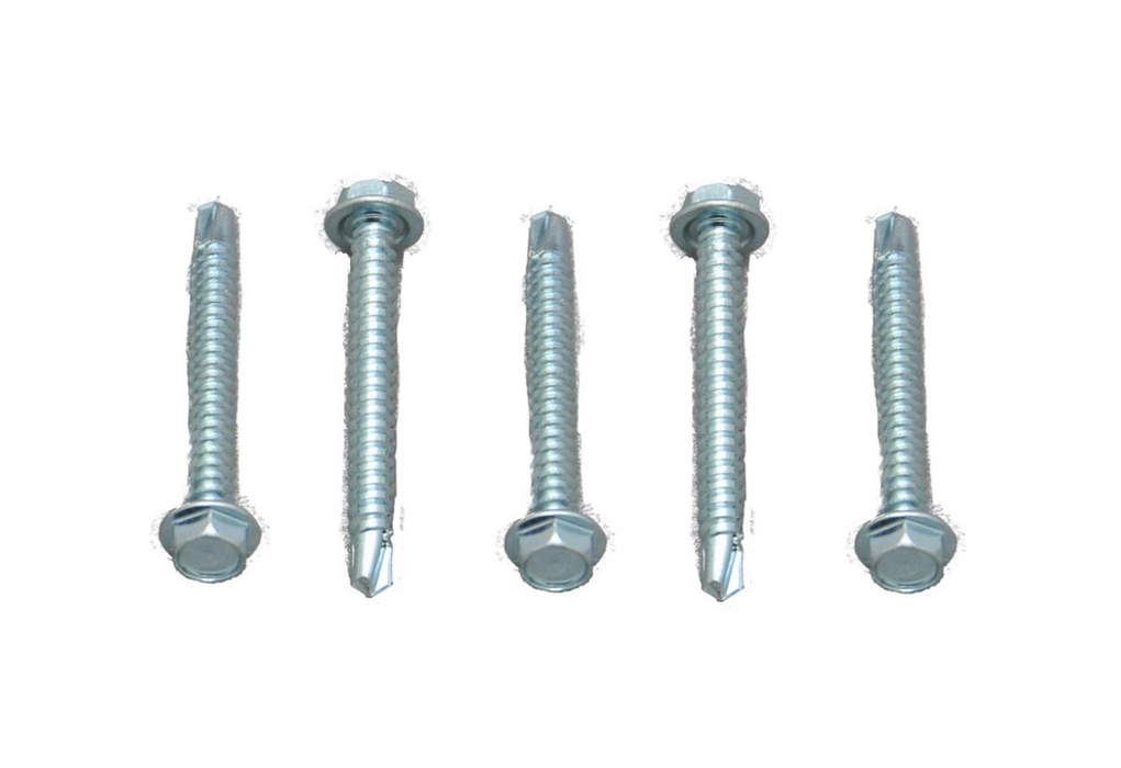 1/4" Hex Washer Head, Self-Tapping Screws