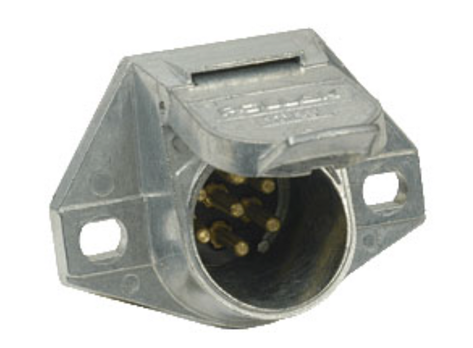 7-Way Connector Socket w/Pins