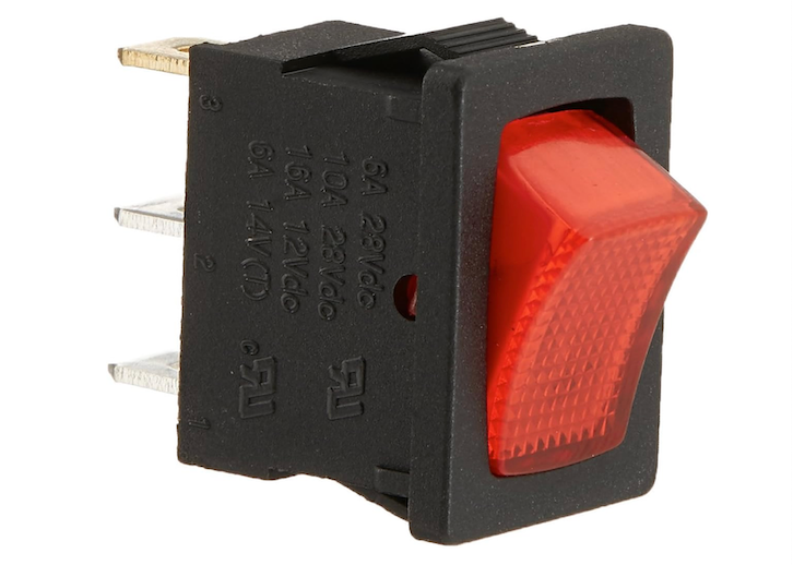 Water Pump Switch w/Red Light SWOK LED1