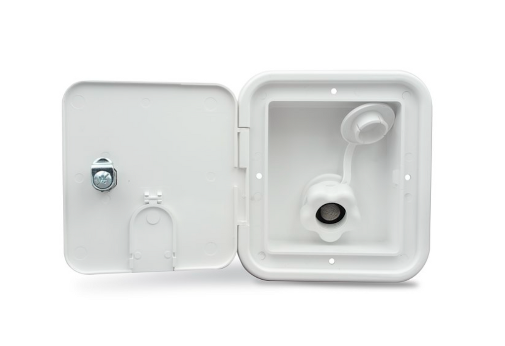 Locking City Water Hatch Polar White