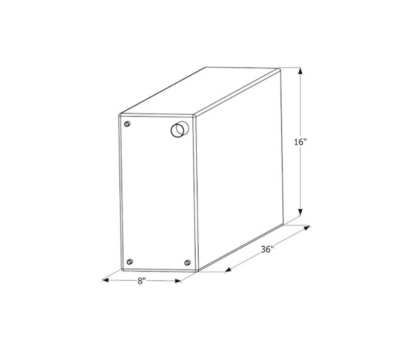 Fresh Water Tank WT2468 - 20 Gal