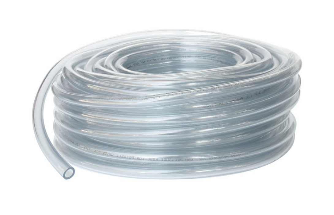 Flexible Plastic Tubing 100' X 1/2 I. D.