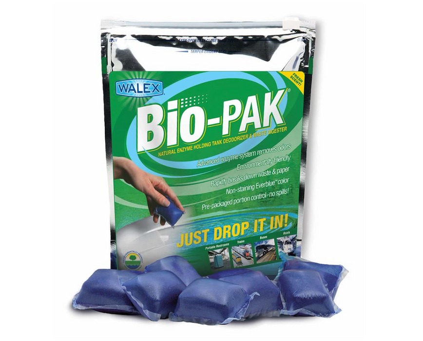 Bio-Pak Natural Enzyme Holding Tank Deodorizer and Waste Digester-50-Pack