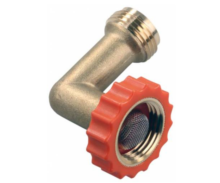 90Deg Hose Saver Lf Brass