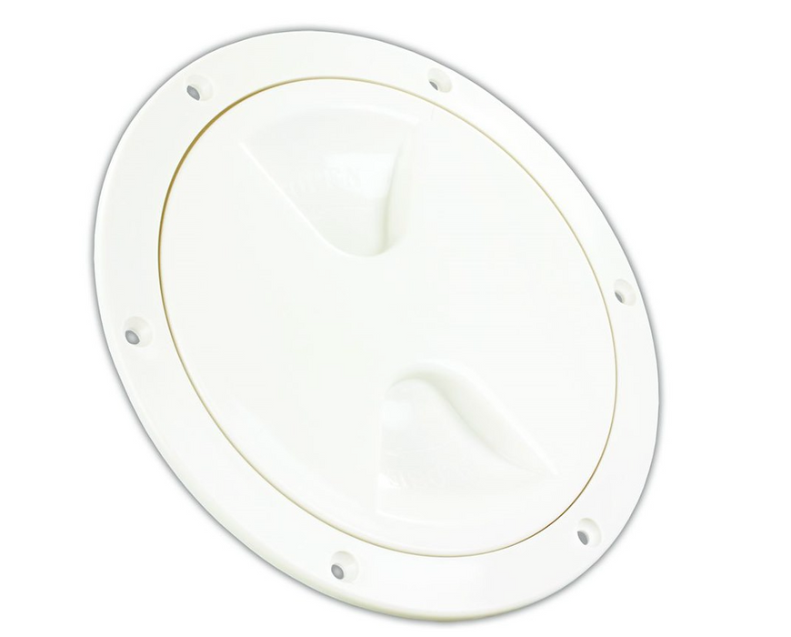 4" Access/Deck Plate White