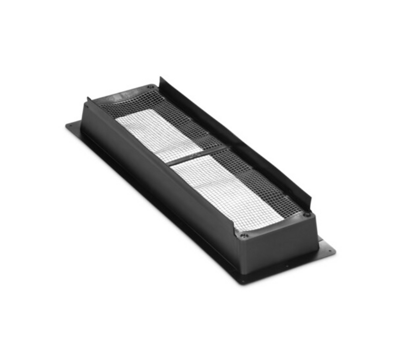 Refrigerator Roof Vent Base - Black