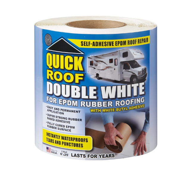 Rubber Roof Repair Double White 6 X 16'