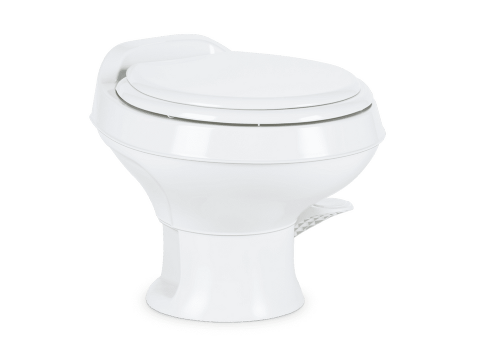 Dometic 302301671 Model 301 Toilet, Low Profile, White, Plastic - Young Farts RV Parts