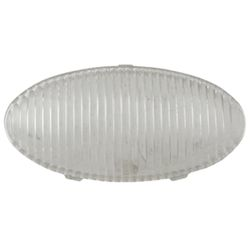 OVAL LENS PORCH LIGHT CLEAR - Young Farts RV Parts