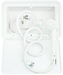 Dura Faucet DF-SA170-WT - Dura RV Exterior Shower Box Kit - White - Young Farts RV Parts