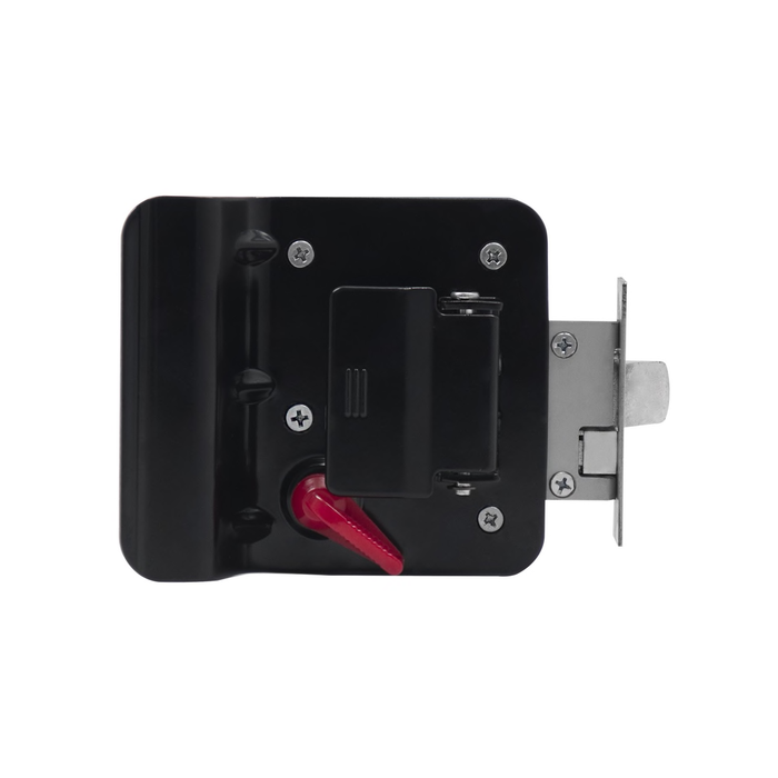 RV Pro RVP194100 - RV Paddle Entry Door Lock Latch with Deadbolt Black - Young Farts RV Parts