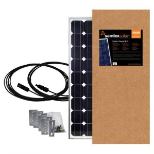 Buy Samlex SSP-100-KIT - 100 Watt Solar Panel Kit Online - Young Farts ...
