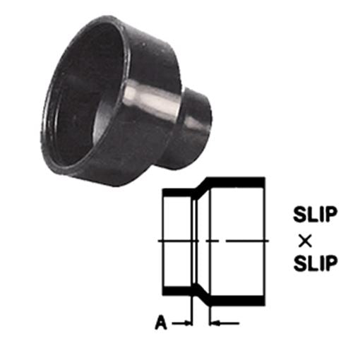 ABS Pipe Adapter 1.5 - 2 - Young Farts RV Parts