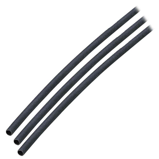 Adhesive Lined Heat Shrink Tubing (ALT) - 1/8" x 3" - 3 - Pack - Black - Young Farts RV Parts
