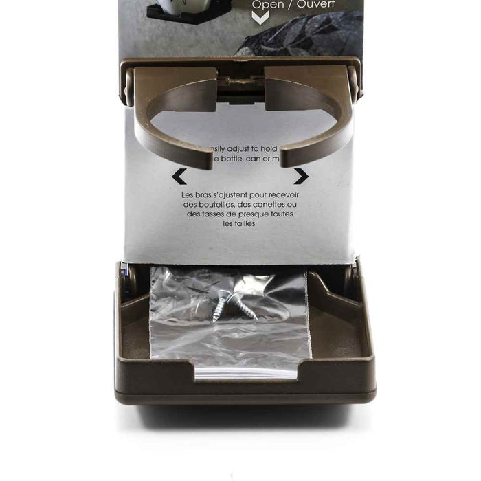 Adjustable Drink Holder Brown