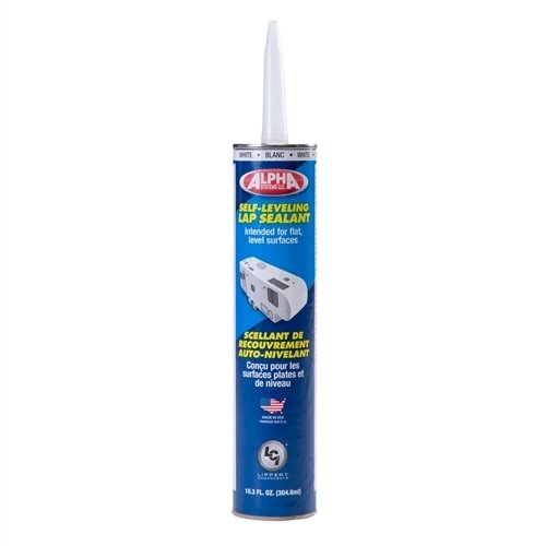 Alpha Systems 862144 - 1021 Low VOC Self-Leveling Lap Sealant - White