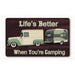 Anti - Fatigue Kitchen Mat Life is Better Trailer Camper - Young Farts RV Parts