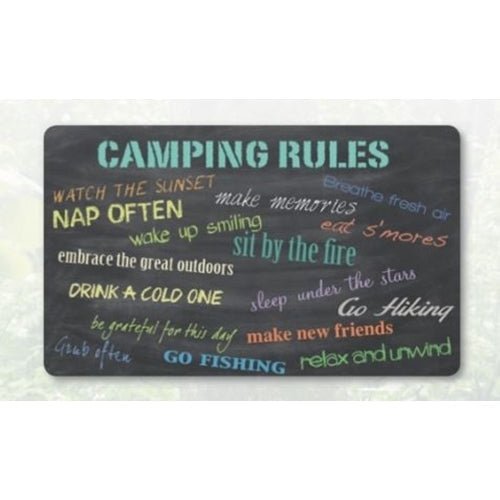 Anti Ftigue Kitchn Mat Camp Rules - Young Farts RV Parts