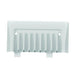 Attwood Marine Bilge Vent - End Section - Hull Mounted - White Plastic; 8 Fasteners - 1439F1 - Young Farts RV Parts