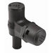Attwood Marine Boat Fuel Tank Vent - P - Trap - Black - Surface Mount; W/ Black Vent Head - 1670 - 1 - Young Farts RV Parts