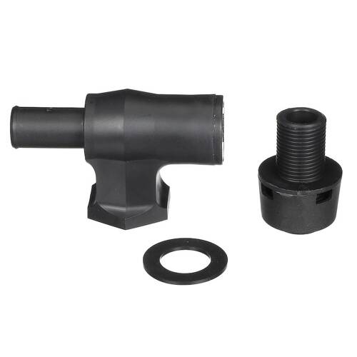 Attwood Marine Boat Fuel Tank Vent - P - Trap - Black - Surface Mount; W/ Black Vent Head - 1670 - 3 - Young Farts RV Parts
