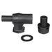 Attwood Marine Boat Fuel Tank Vent - P - Trap - Black - Surface Mount; W/ Black Vent Head - 1670 - 3 - Young Farts RV Parts