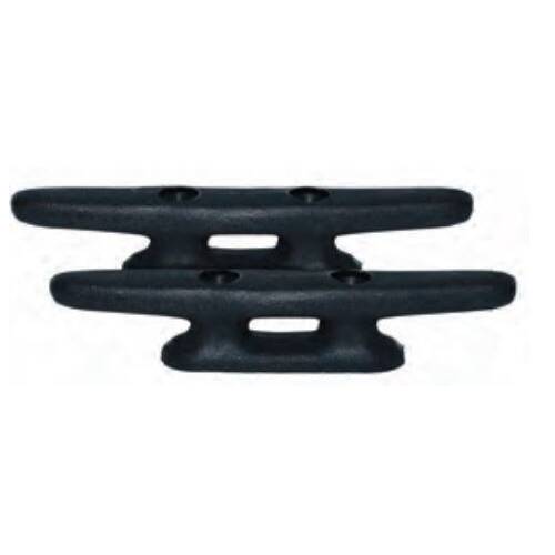 Attwood Marine Boat Rope Cleat - Closed Base - Black; Set Of 2 - 11783 - 7 - Young Farts RV Parts