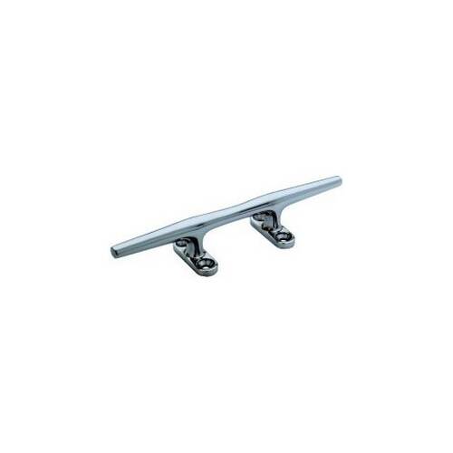 Attwood Marine Boat Rope Cleat - Hollow Base - 8" L - Silver; Single - 66010L3 - Young Farts RV Parts