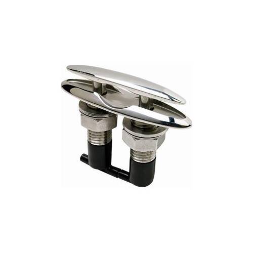 Attwood Marine Boat Rope Cleat - With Drainage Chargers; Single - 66517 - 1 - Young Farts RV Parts