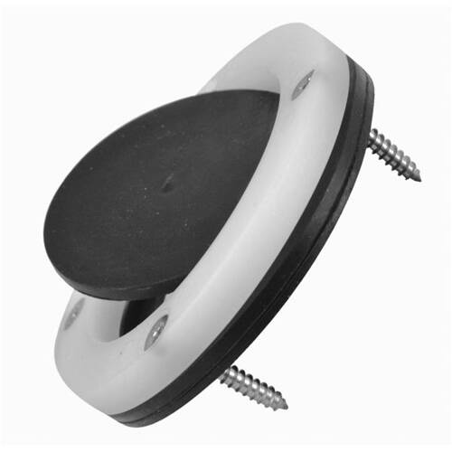 Attwood Marine Boat Scupper Adapter - 2 - 7/8" Diam - Acetal - Black/ White; Single - 3876 - 1 - Young Farts RV Parts