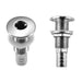 Attwood Marine Boat Scupper - Barbed Thru - Hull Connector; Stainless Steel, Single - 66547 - 3 - Young Farts RV Parts