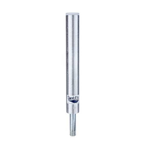 Attwood Marine Boat Seat Pedestal - Lock N Pin - Post Only - 11" H - 1.5" Diam Post; No Handle - 2114 - Young Farts RV Parts