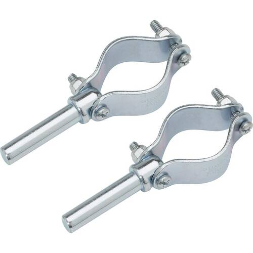 Attwood Marine Oarlock - W/ Mounting Hardware - For 7/8" To 1.5" Diam Oars - Zinc Plated Steel - 9146 - 3 - Young Farts RV Parts