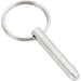 Attwood Marine Quick Release Pin - 6" Diam - Hitch Pin Only - Round Handle - Stainless; Single - 932 - Young Farts RV Parts