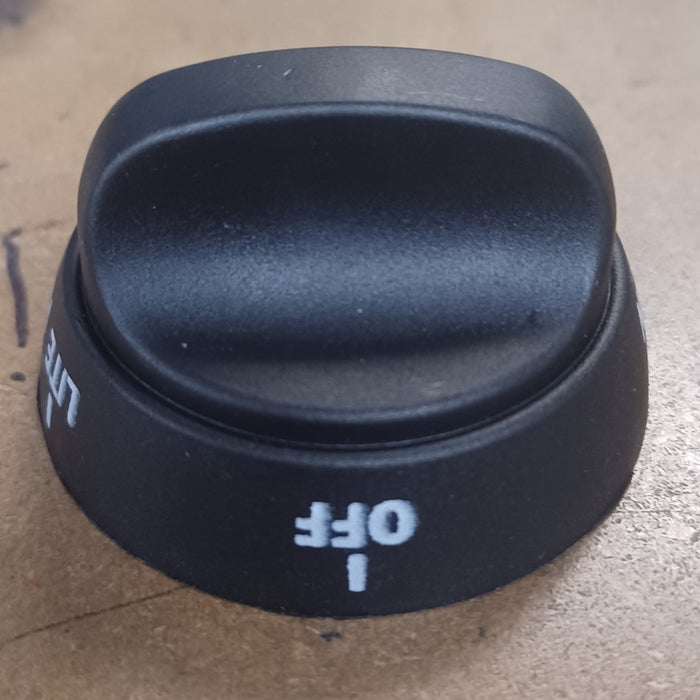 Used Atwood/ Wedgewood Burner Knob, Black - 1034798