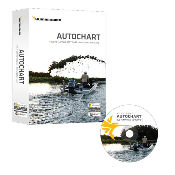 Autochart DVD PC Mapping Software w/Zero Lines Map Card - Young Farts RV Parts