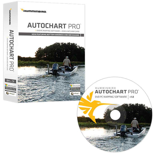 AutoChart PRO DVD PC Mapping Software w/Zero Lines Map Card - Young Farts RV Parts