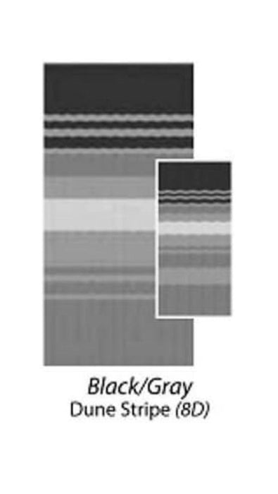 Carefree RV 86168D8D Awning Roller Assembly 16' - Black/ Gray Dune Stripe