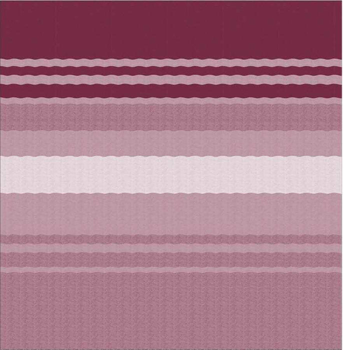 Awning Fabric 1 - Piece 14' Bordeaux White Weatherguard - Young Farts RV Parts