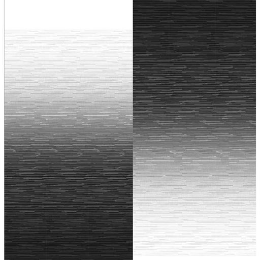 Awning Fabric 1 - Piece 21' Black Fade White Weatherguard - Young Farts RV Parts