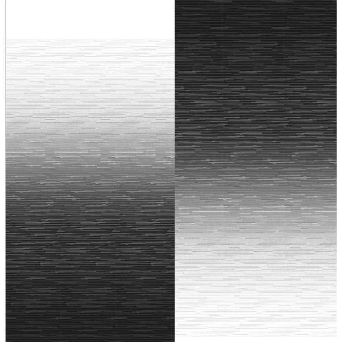 Awning Fabric 1 - Piece 21' Black Fade White Weatherguard - Young Farts RV Parts