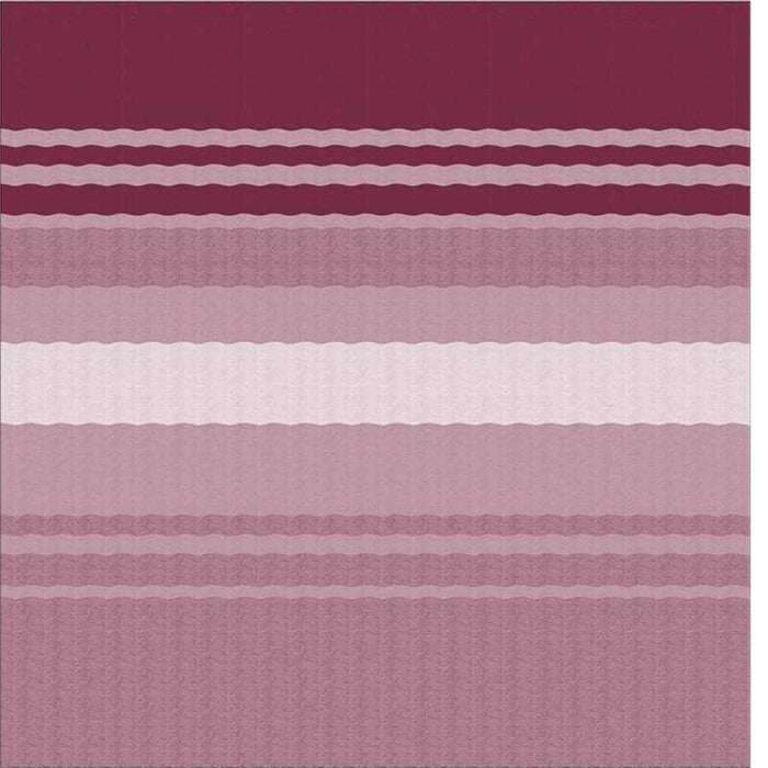 Awning Fabric 1 - Piece 21' Bordeaux White Weatherguard - Young Farts RV Parts